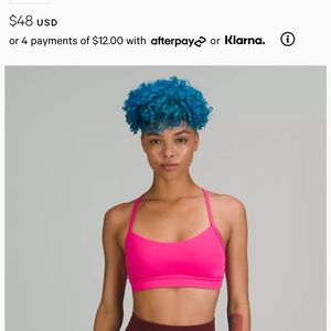 Lululemon Sports Bra Size 2